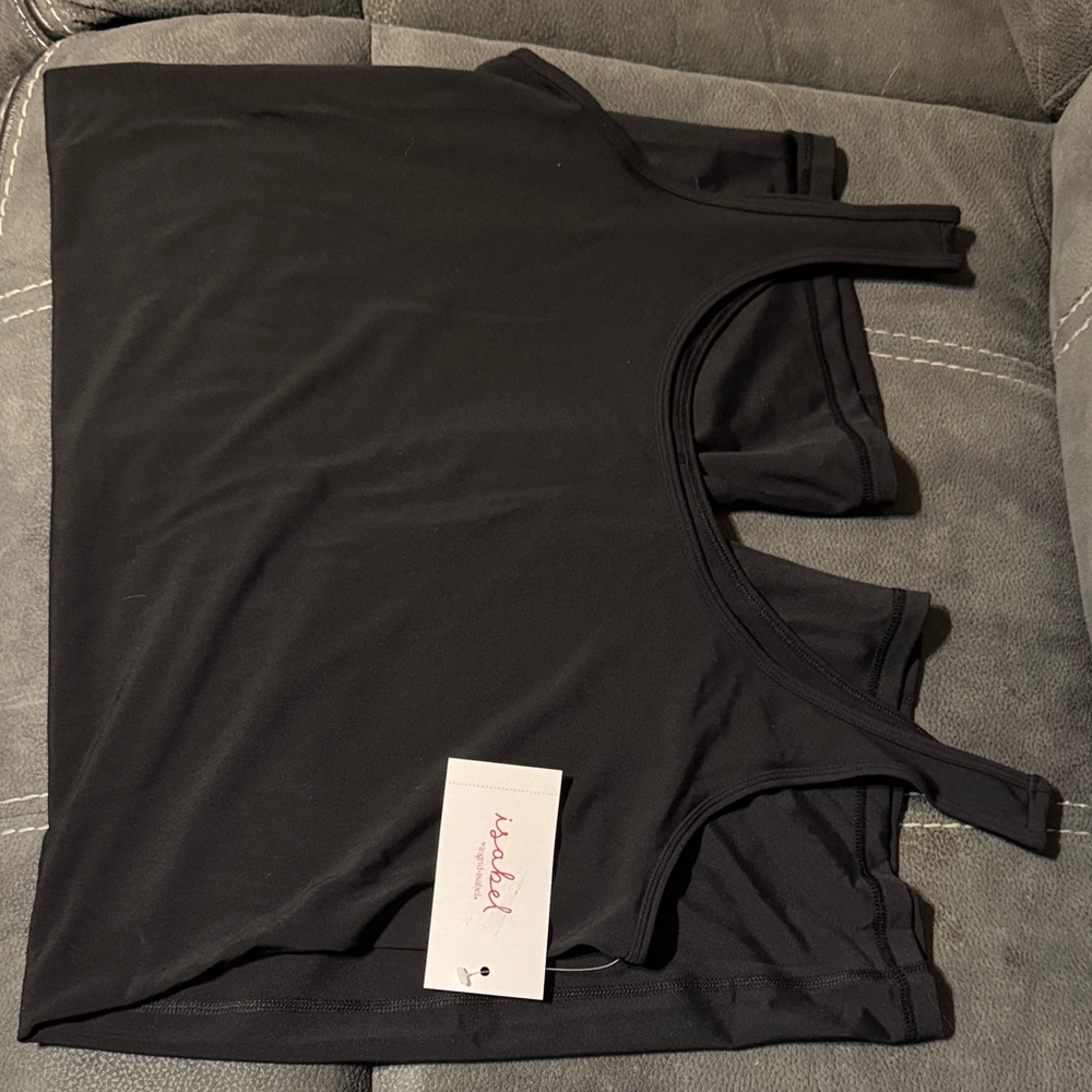Black sleeveless maternity bodysuit -NWT - size XL